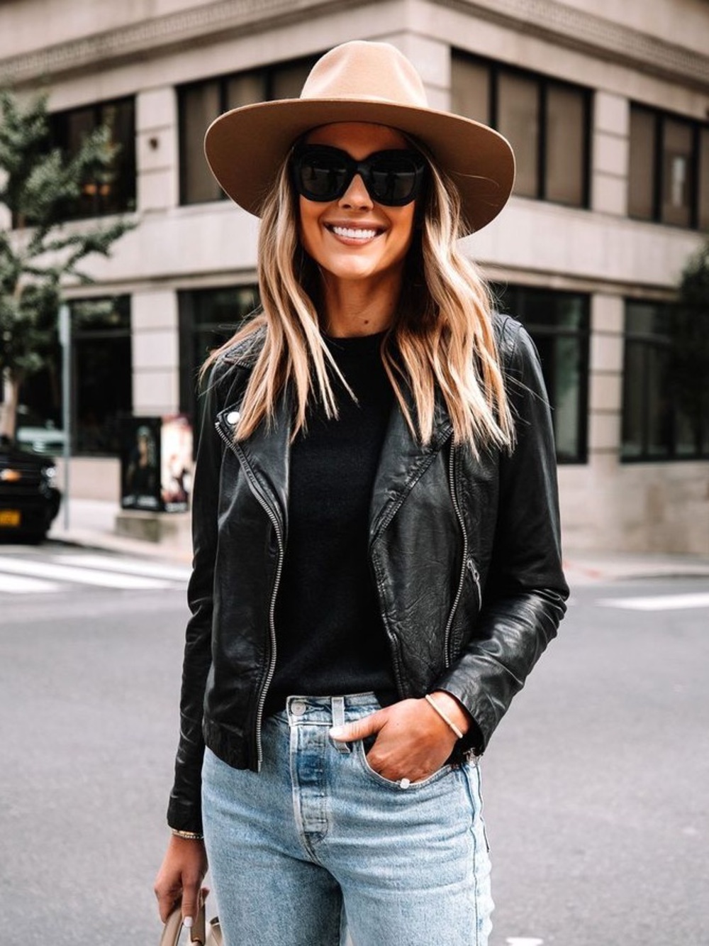 Madewell Black Leather Jacket